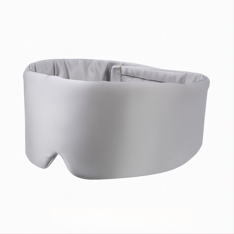 Mascherina per dormire in seta 3D – Riduzione rumore | Grigio