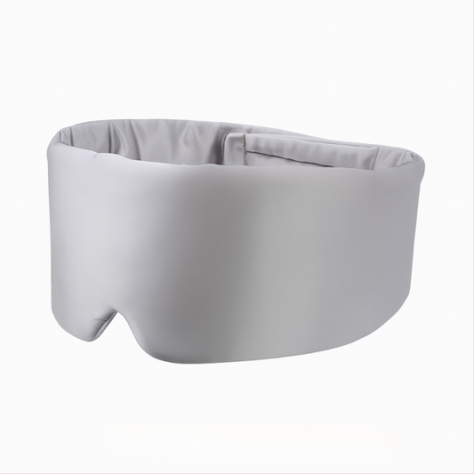 Mascherina per dormire in seta 3D – Riduzione rumore | Grigio - BellaSeta