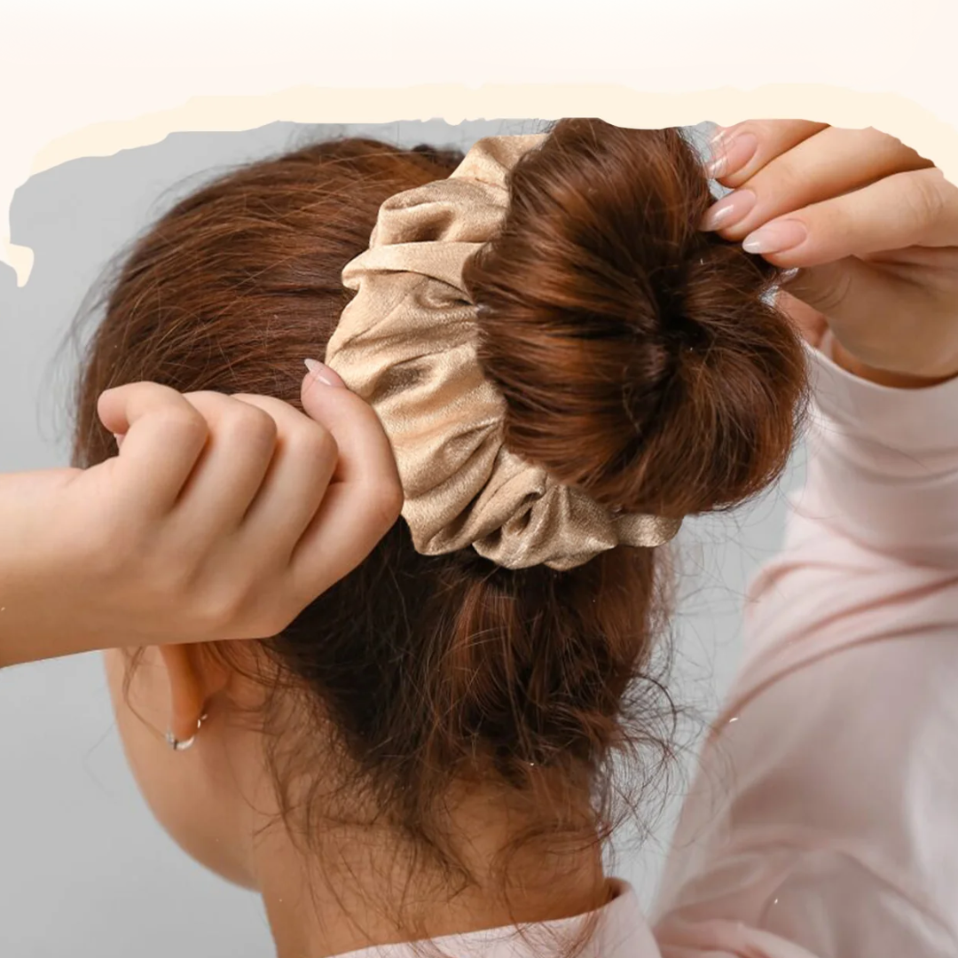 3x Set di Maxi Elastici per Capelli in Seta - BellaSeta