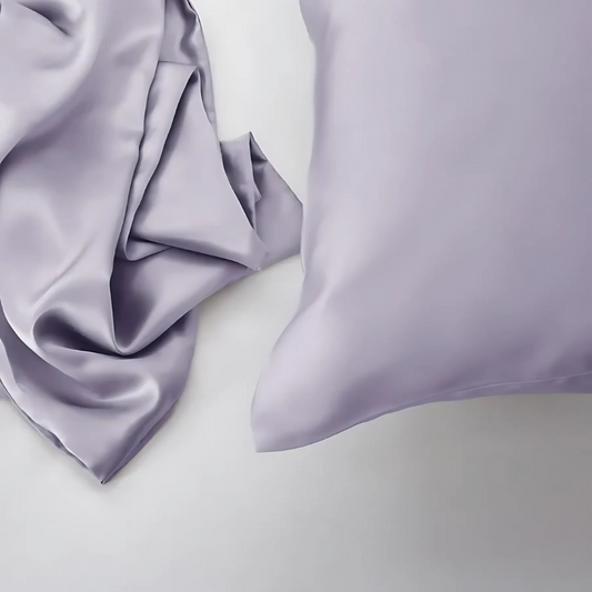 federa cuscino in seta BellaSeta lavanda