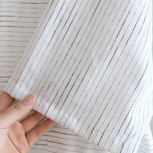 Kimono accappatoio estivo unisex leggero con motivo jacquard bianco – BellaSeta