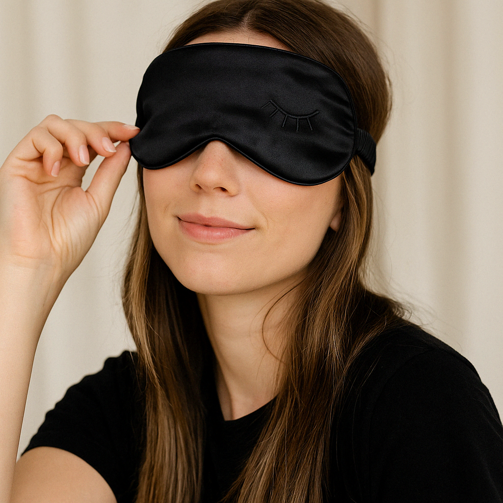 Maschera per gli occhi in seta - Italia Maschera per gli occhi in seta - Italia