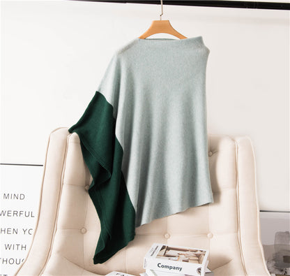 Scialle in Puro Cashmere Lavorato a Maglia - BellaSeta