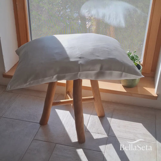 100% Federa in seta Mulberry, effetto Anti-Age | Bianca